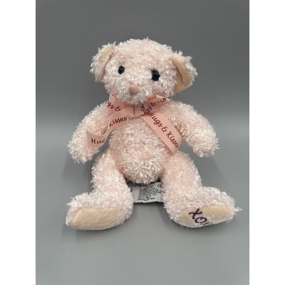 Russ Berrie Target Hugs Kisses Xoxo Teddy Bear 8” Stuffed Animal RB - Picture 1 of 7